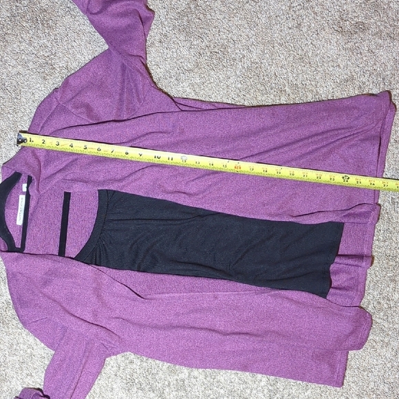 Notations Women's Lavender Open-Front Blazer - Picture 7 of 8